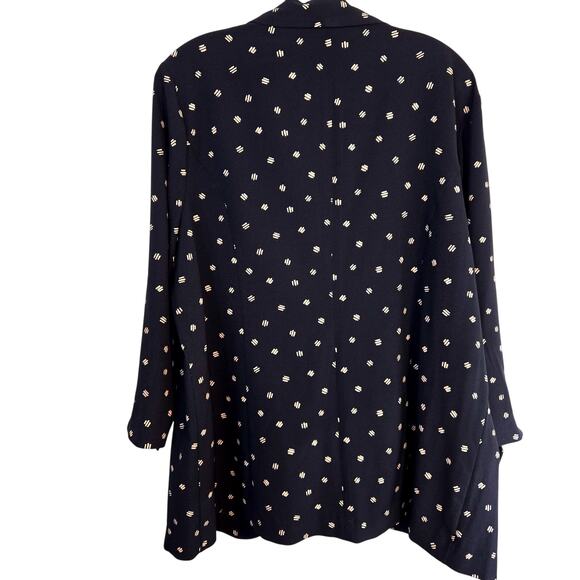 Est. 1946 18W 20W Women's Blazer Blue Suit Coat Plus Size 2X 2XL XXL Jacket - Picture 5 of 6